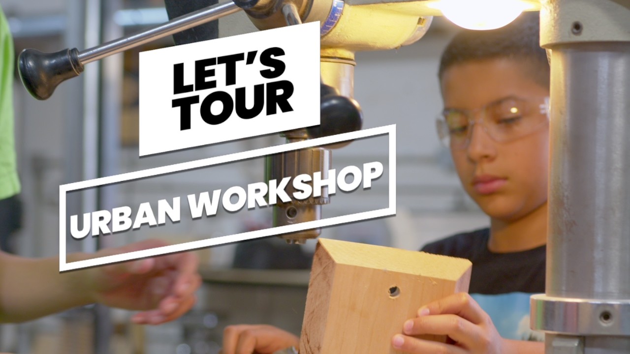 Экскурсия по мастерской Urban Workshop Makerspace в Коста-Месе.