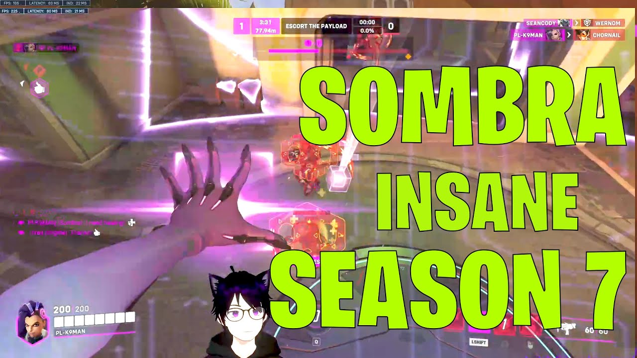 That hack/virus combo is INSANE! NEW SOMBRA! SombraWizard SOMBRA OVERWATCH 2 SEASON 7