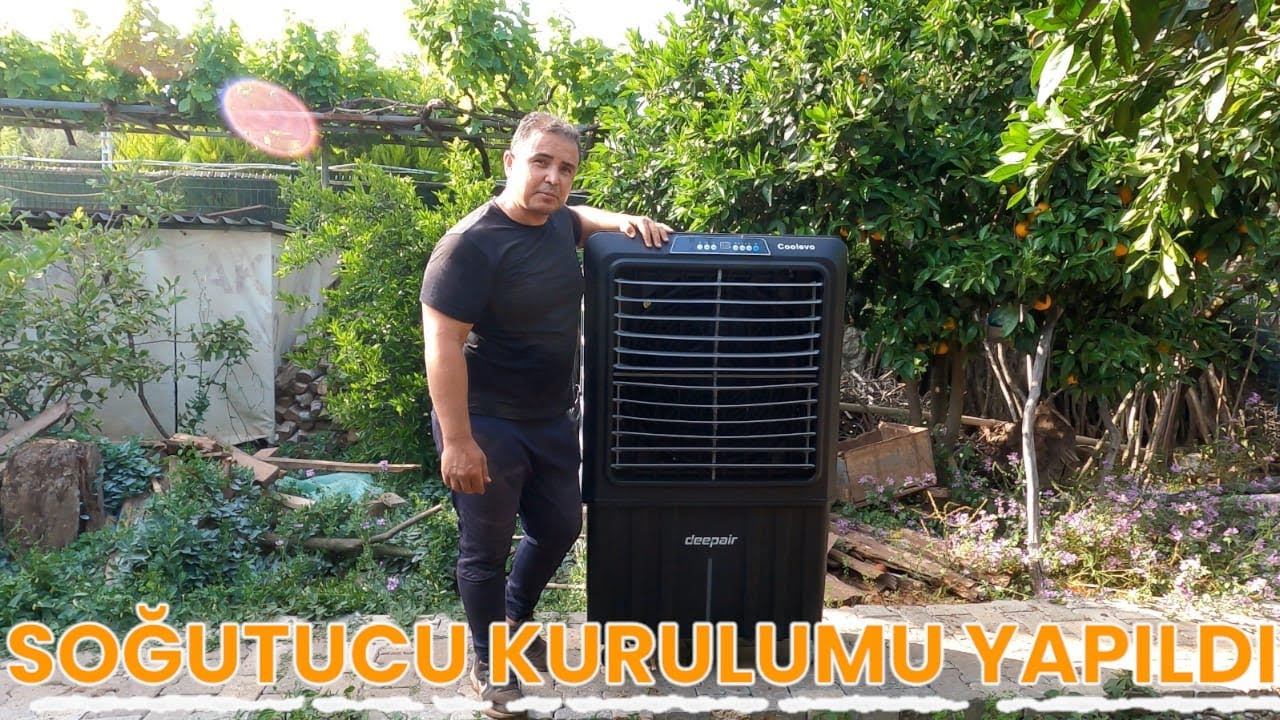 ÇADIRIMIZIN SOĞUTUCU CİHAZININ KURULUM VE MONTAJINI YAPTIK.?/ŞİMDİ HERŞEY DÖRT DÖRTLÜK OLDU.