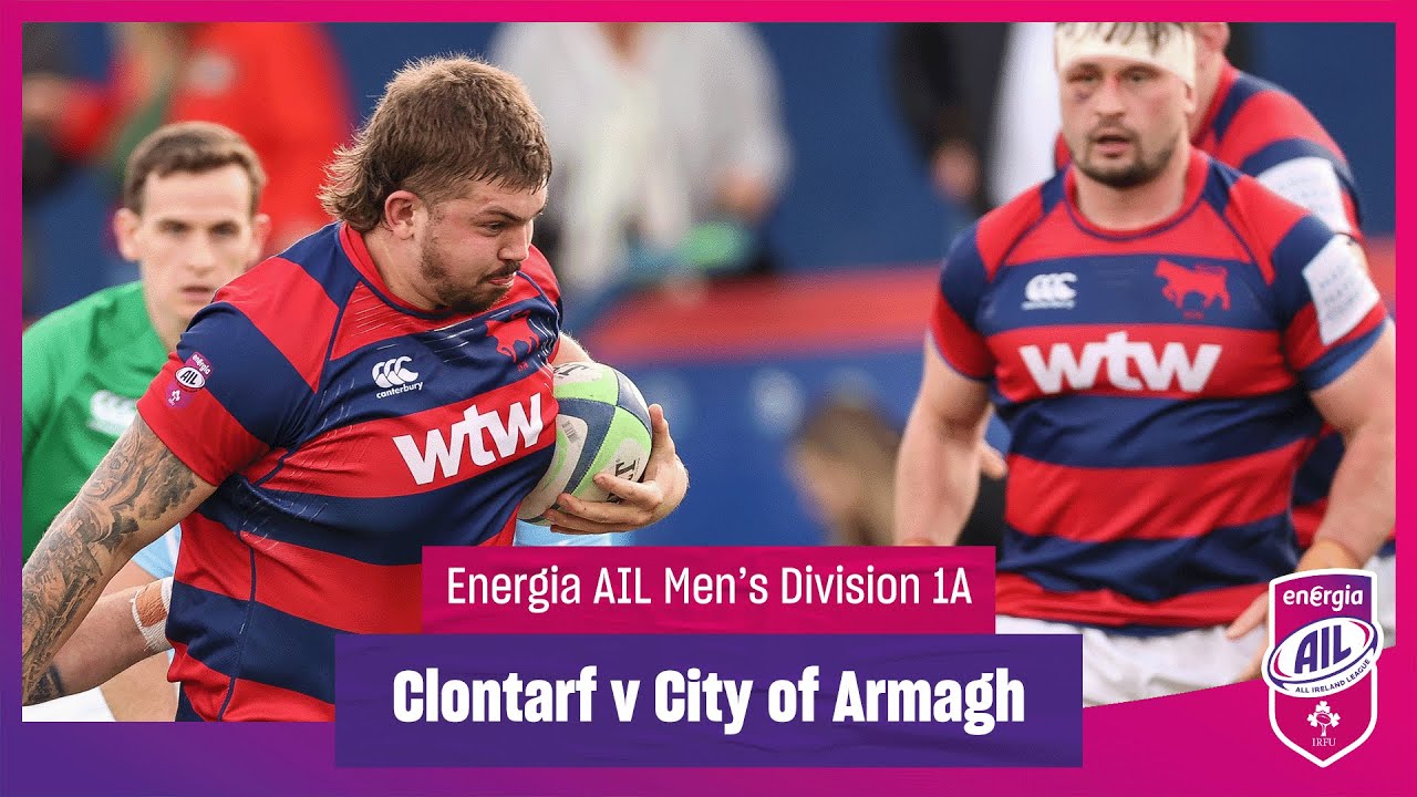 Clontarf v City of Armagh - #EnergiaAIL Highlights Men's Div 1A Rd 9