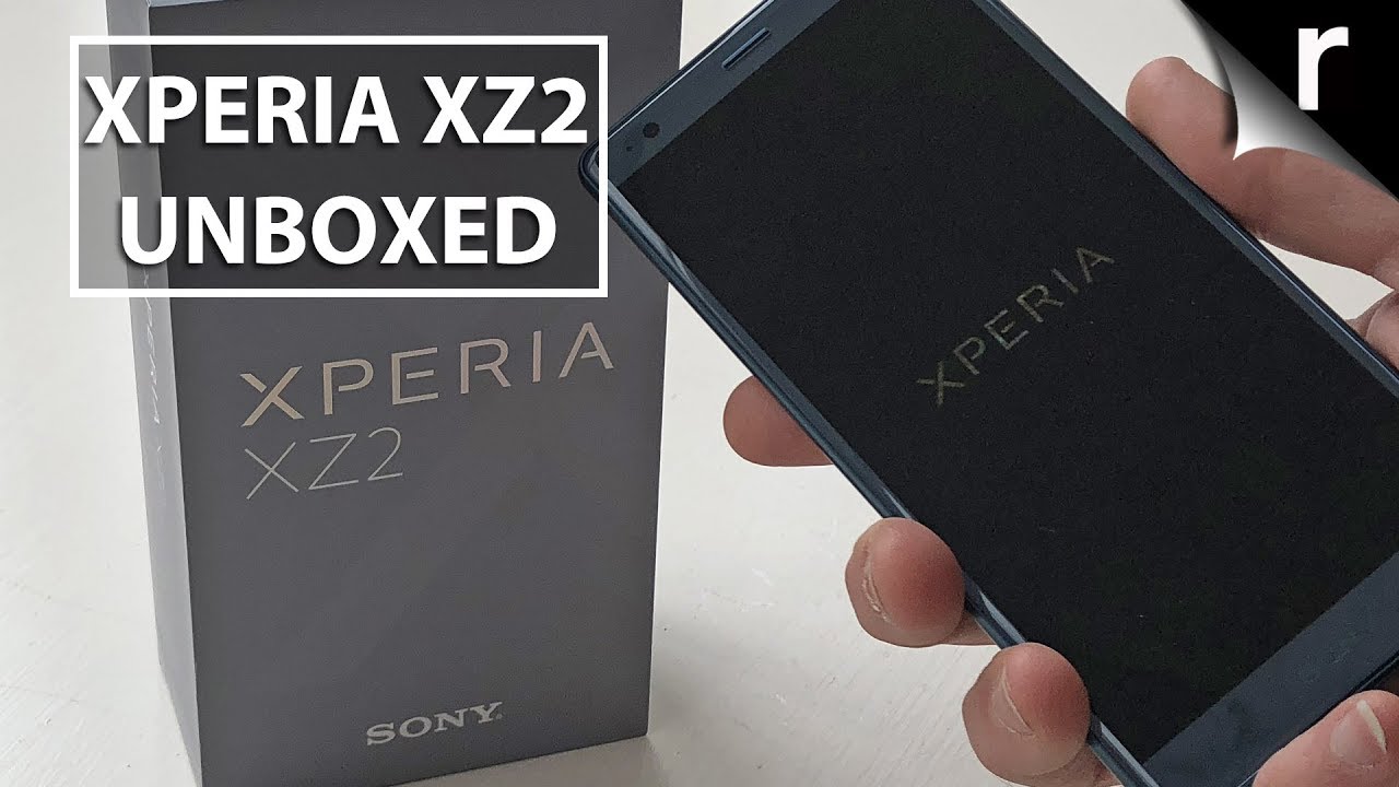 Sony Xperia XZ2 Unboxing, Setup & Tour