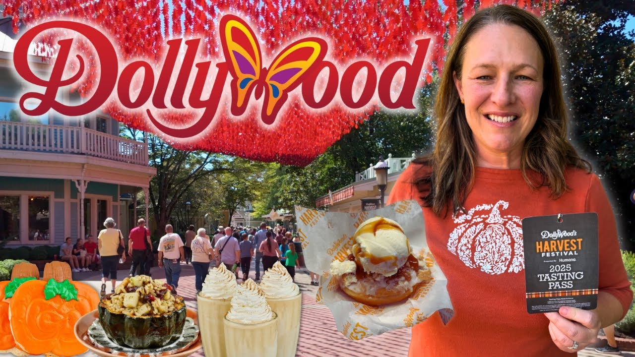 Is The DOLLYWOOD TASTING PASS Worth It?  2025 Harvest Festival FOOD GUIDE