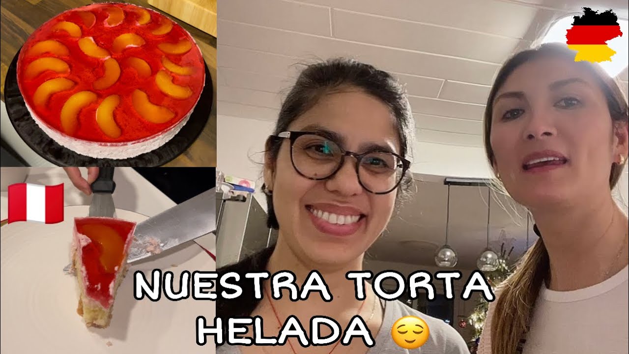 Mi hermana prepara TORTA HELADA en Alemania 🇩🇪 | Los ingredientes no ayudaron 😖 | | Shirley Tocic
