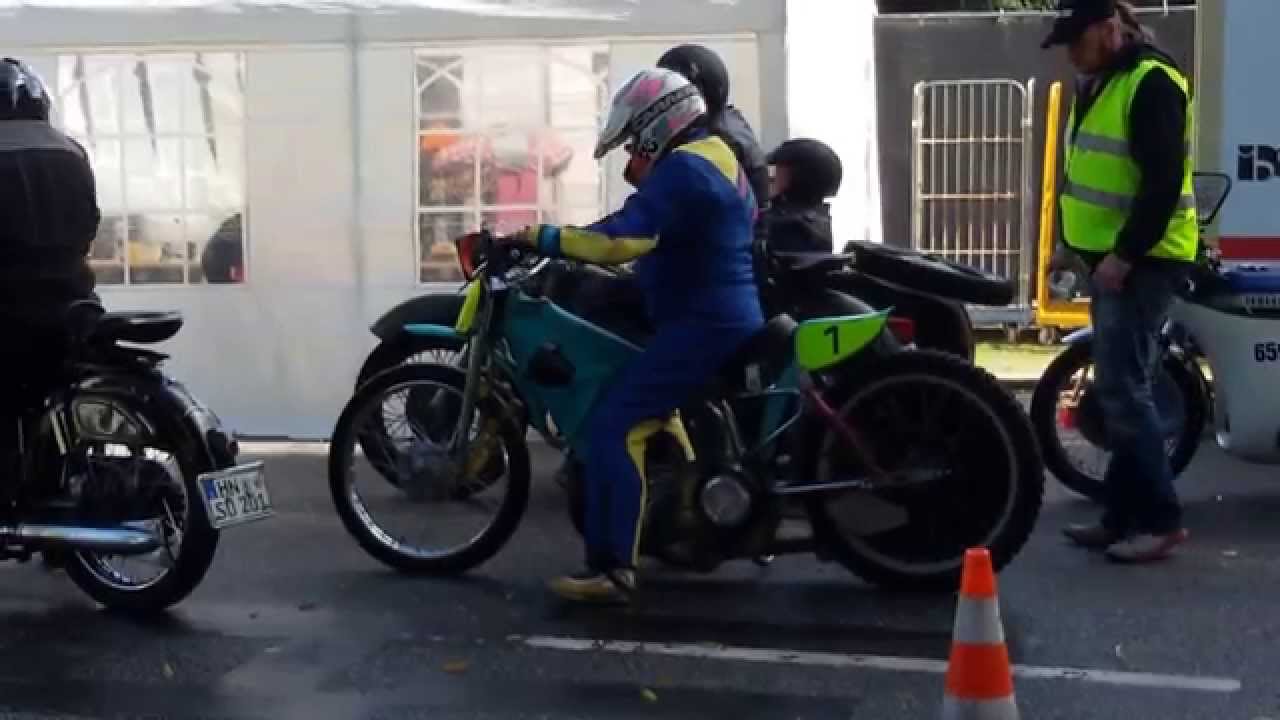 Egon Müller weltmeisterlich unterwegs auf dem Stadtpark Revival 2015