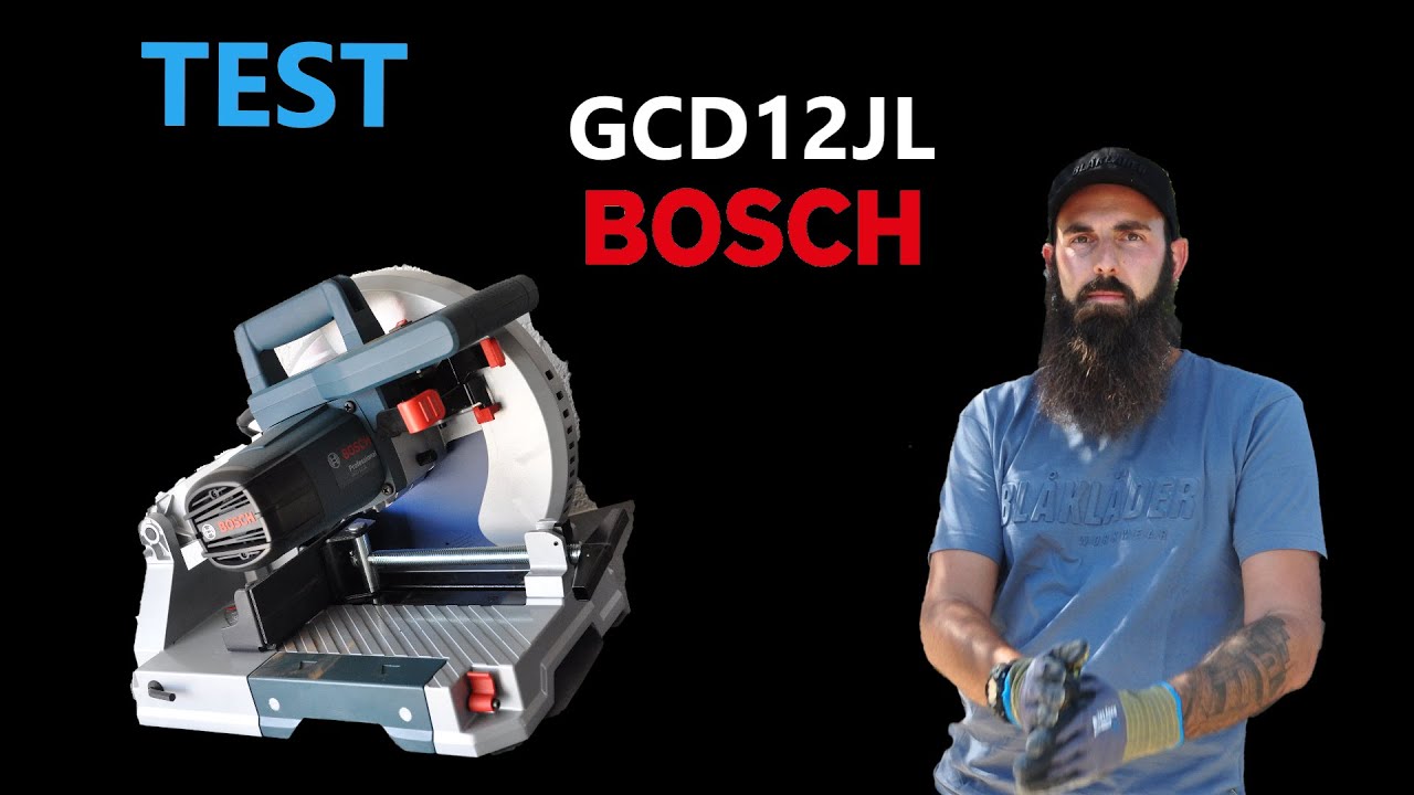 Outillage ! Test de la tronçonneuse à métaux Bosch Pro GCD 12 JL
