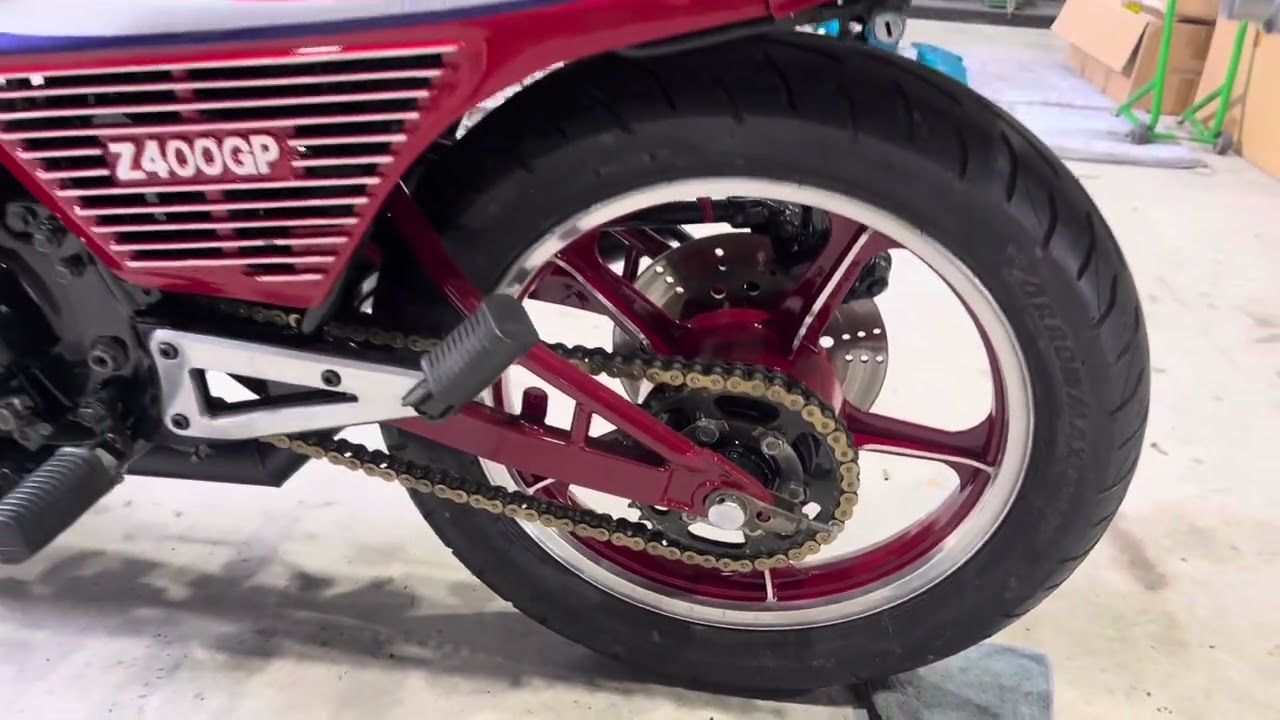 Z400GP 550赤　KZM