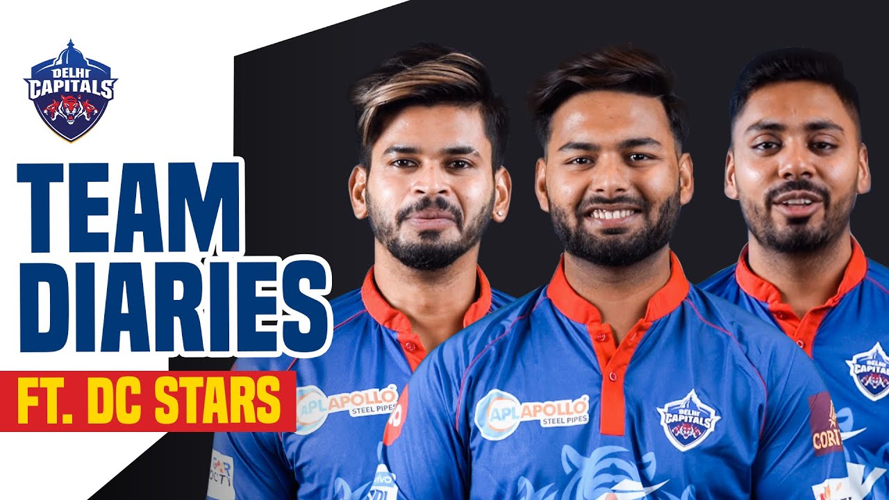 Team Diaries ft. DC Stars | Delhi Capitals x Dream 11 | IPL 2021