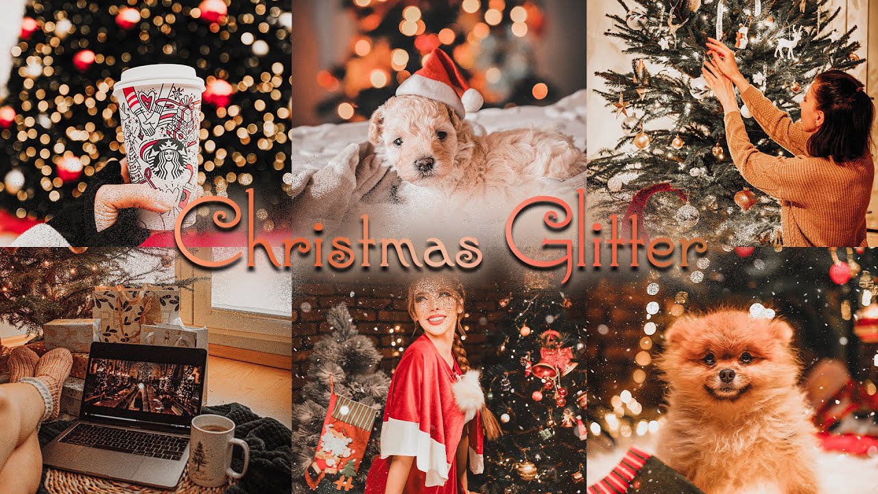 Lightroom Mobile Christmas Presets | Christmas Glitter Presets | Free DNG & XMP