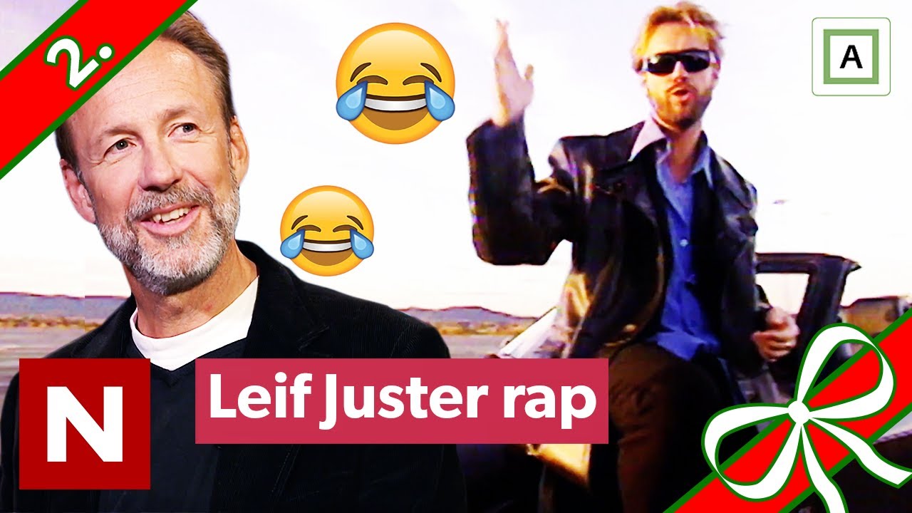 LUKE 2 🎄🎅 Thomas Giertsen viser folk på gata sin gamle rap om Leif Juster | Kamikaze | TVNorge