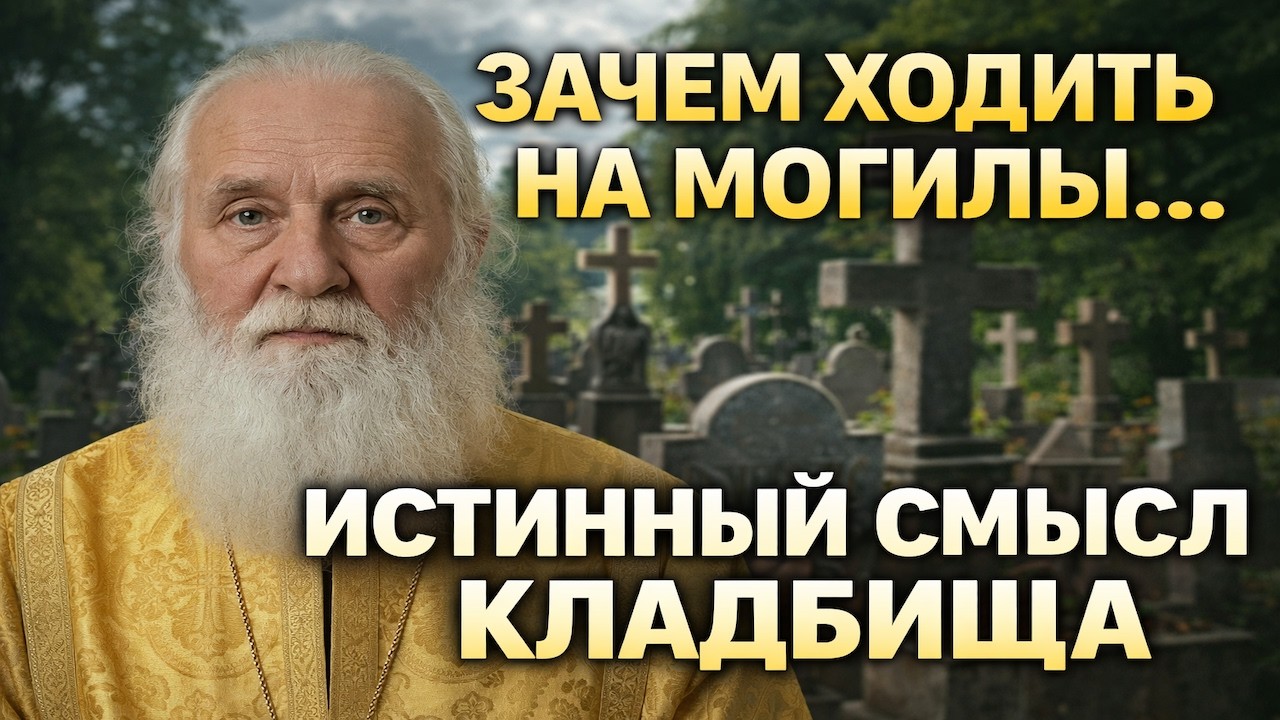 ЗАЧЕМ ХОДИТЬ НА МОГИЛЫ   ИСТИННЫЙ СМЫСЛ КЛАДБИЩА