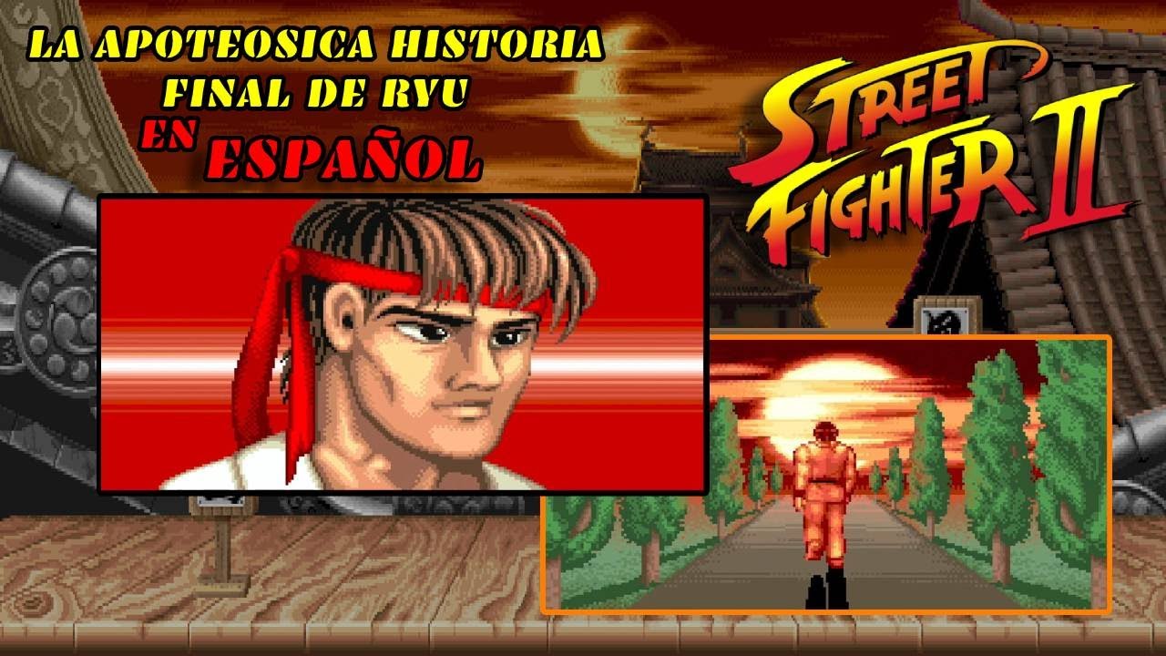 El Gran Final De Ryu En Street Fighter 2 The World Warrior En ESPAÑOL | Ending