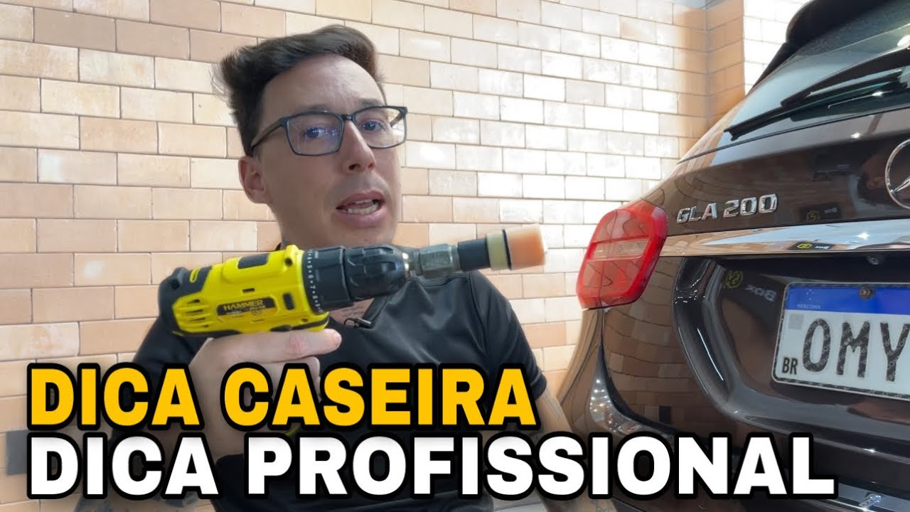 COMO FAZER POLIMENTO DE PARTES PEQUENAS NO CARRO?