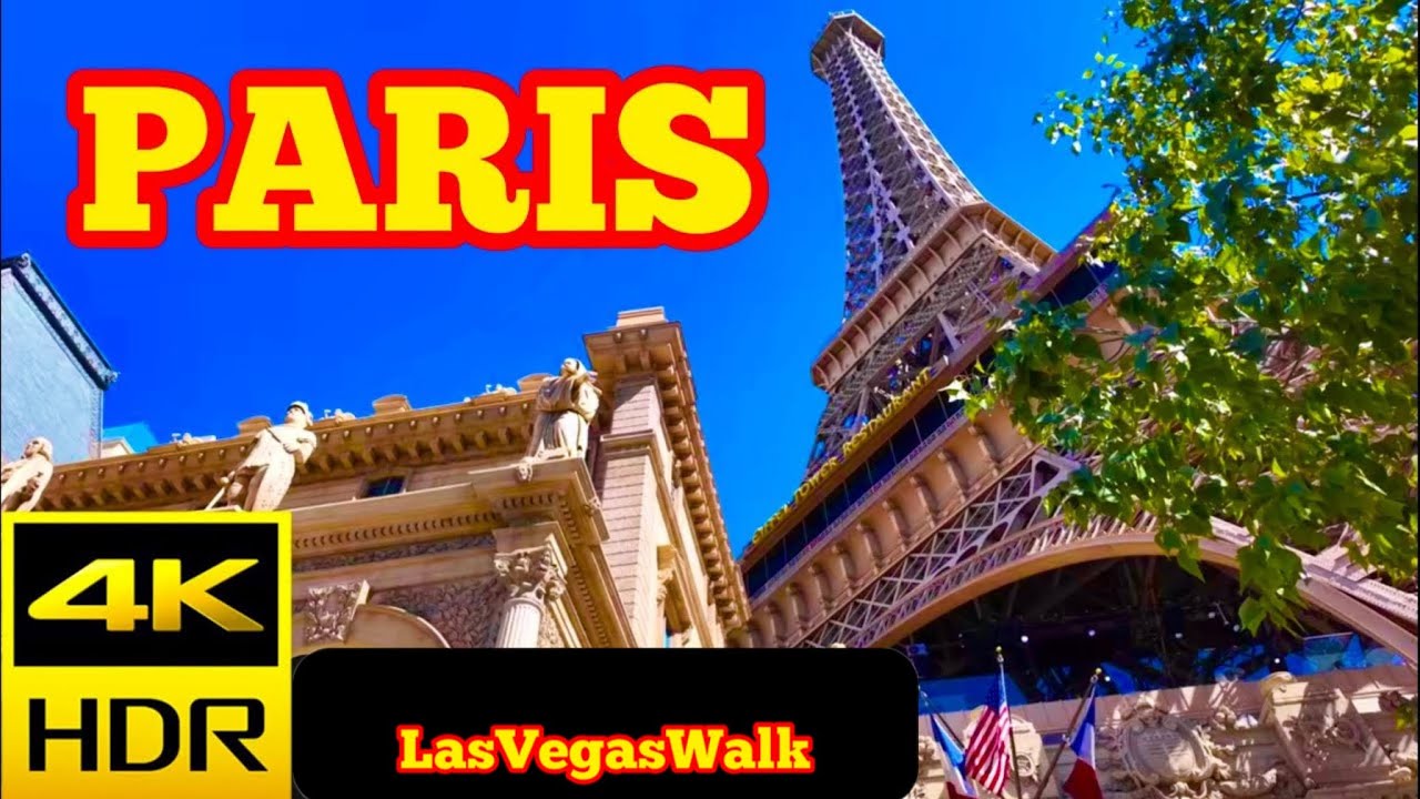 LasVegasWalk &bull; Paris Hotel and Casino &bull; March 2025 (4K HDR)