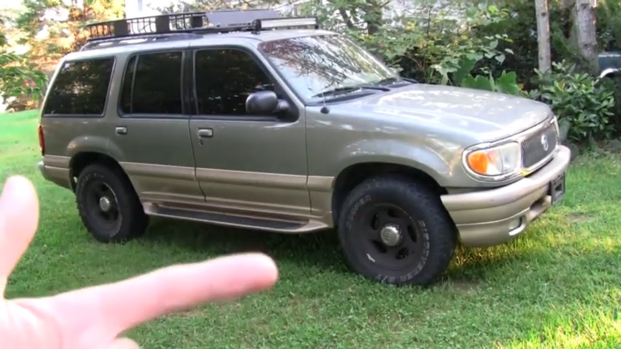 MERCURY MOUNTAINEER OFF ROAD MODS WALKAROUND