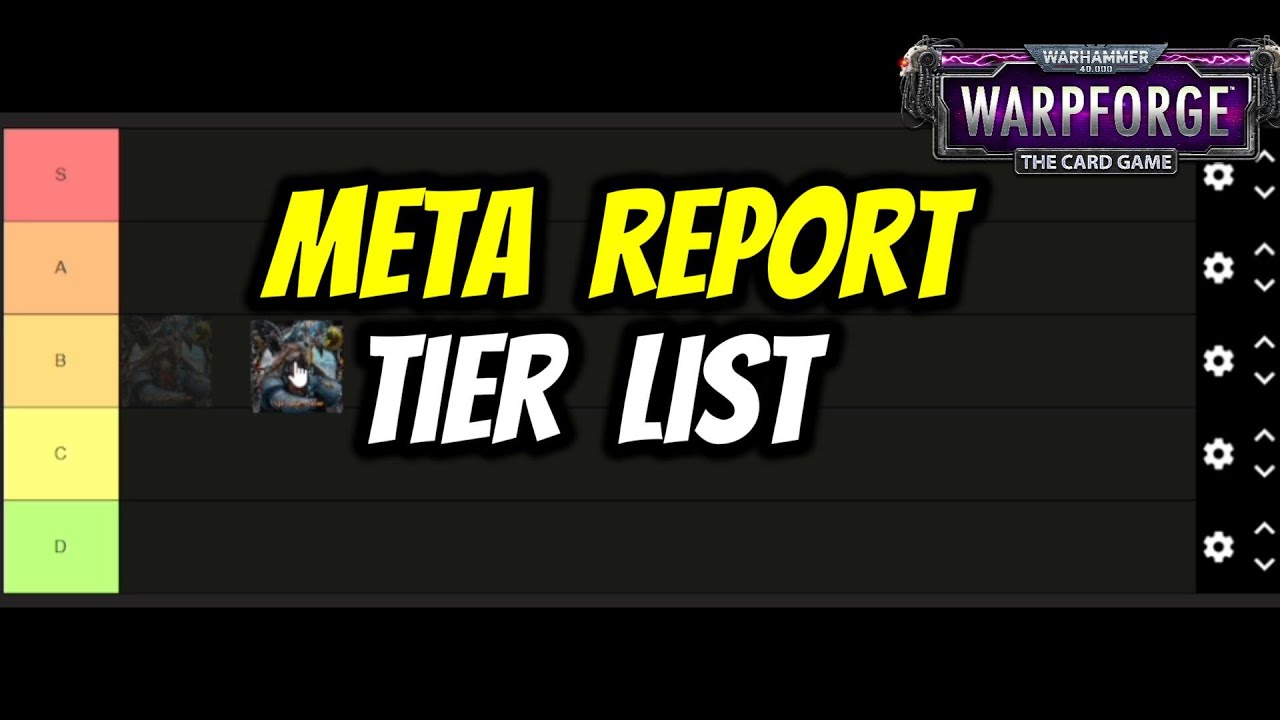November Meta Report Tier List Warhammer 40,000 Warpforge