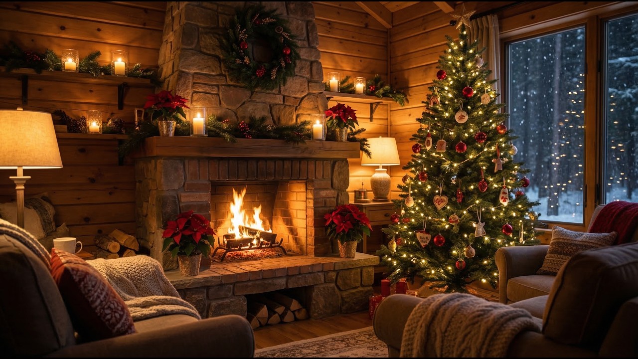 Cozy Fireplace  24/7 – Crackling Fire Sounds for Deep Sleep, Study & Relaxation