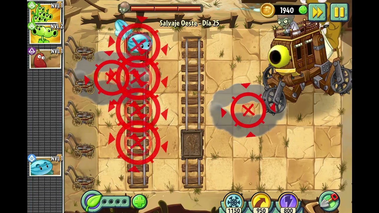 Parte 2 de plantas vz zombies 2
