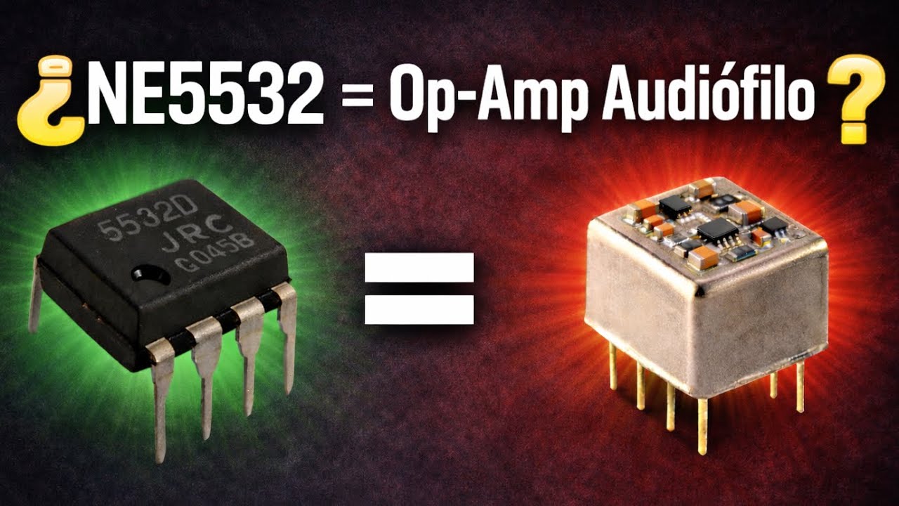 ¡ El NE5532 cuesta 100 veces menos… y pasa esto !
