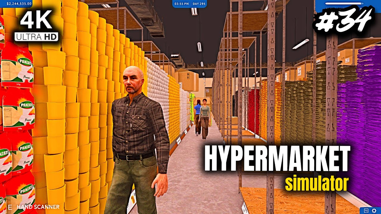 $2.1M in Giant Super Hypermarket Simulator! #34 +Reshade