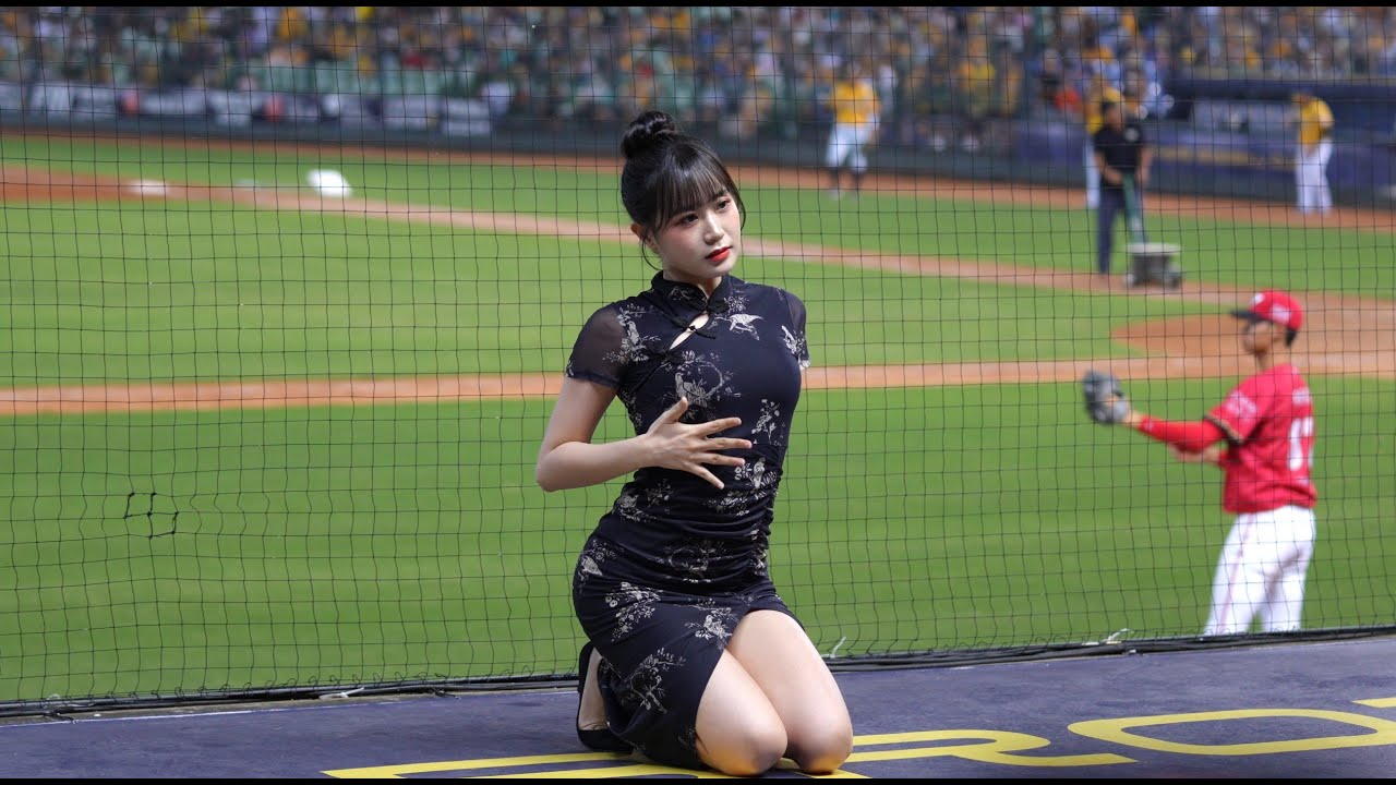 Passion Sisters - 邊荷律 변하율 超美旗袍中場舞  洲際棒球場 20250531 #passionsisters #cheerleader #邊荷律 #변하율 #吐司邊 #中信兄弟