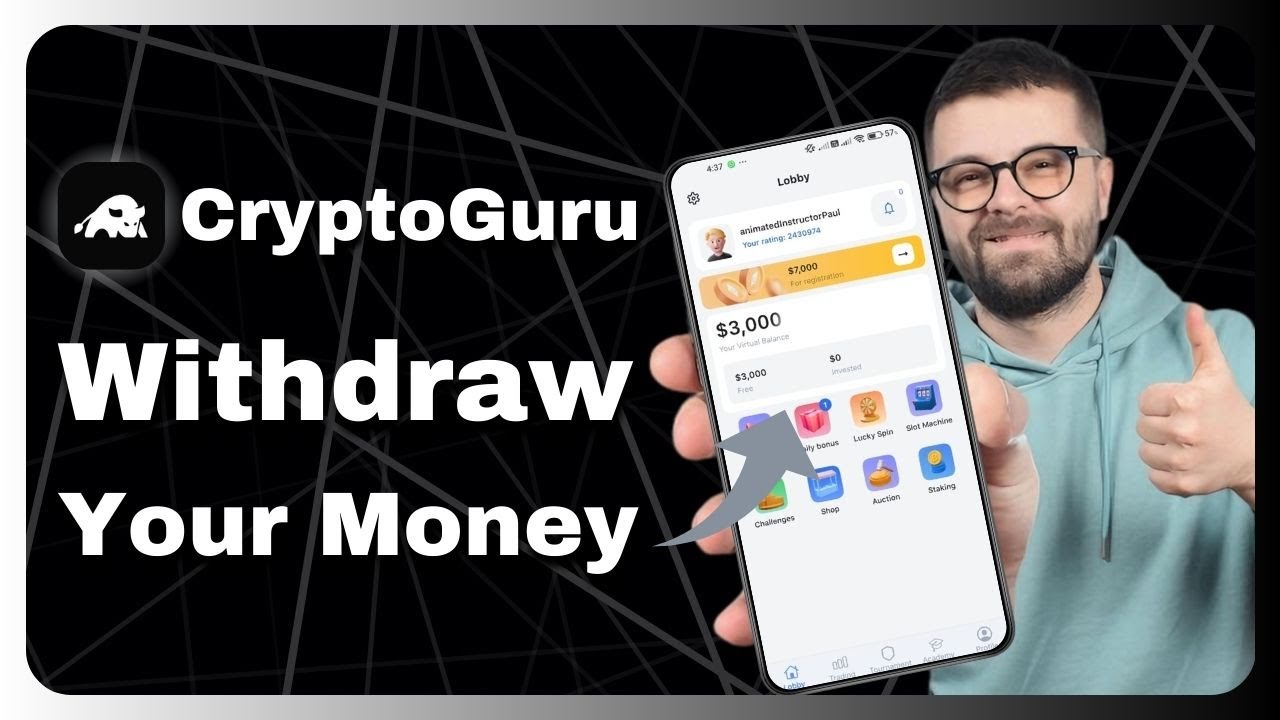 How To Withdraw Money From Crypto Guru App &ndash; The Truth You Need to Know