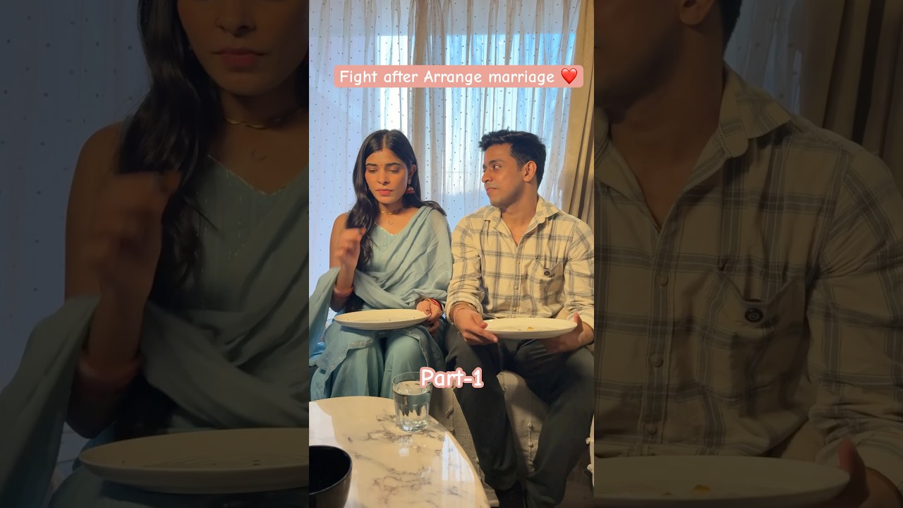 Part-1 Agar inko gussa karna ata h to Hume mnana h🥹❤️ #shorts #newlyweds