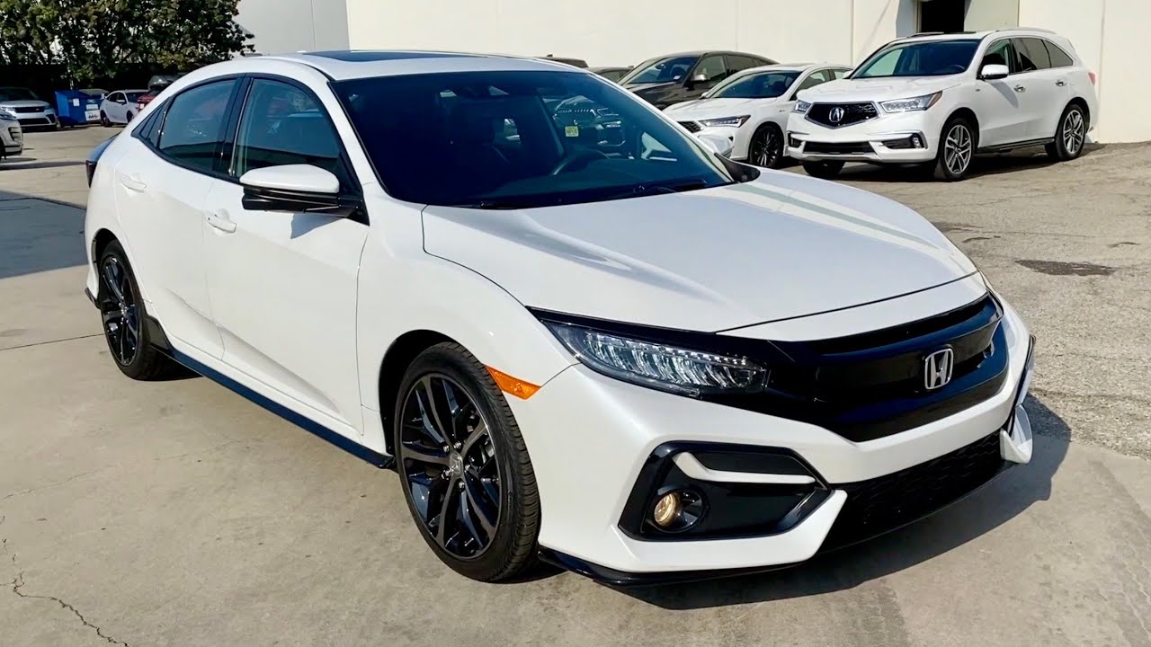 2020 Honda Civic Hatchback Sport Touring (Manual) Walkaround + Exhaust (No Talking)(ASMR)