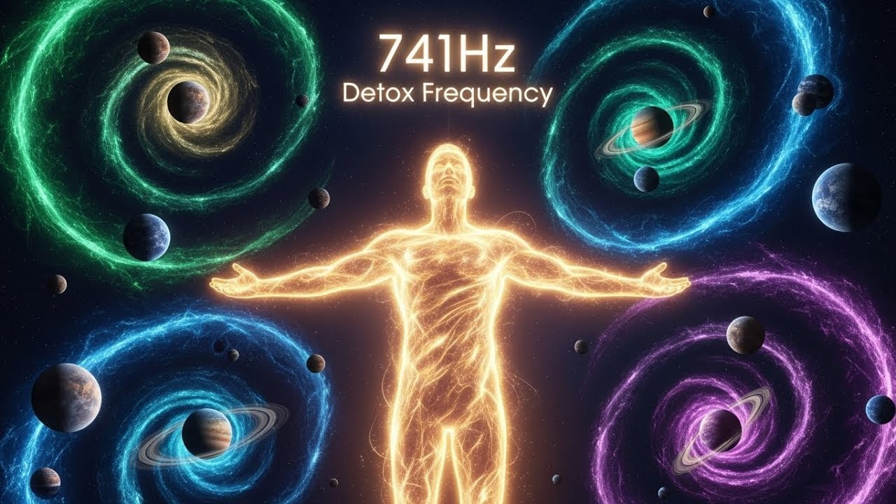 963Hz Galactic Meditation Music for Crown Chakra Activation and Divine Light Flow