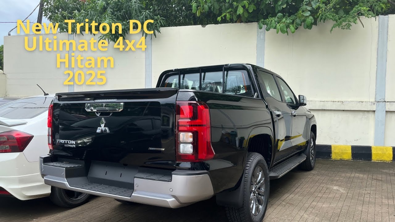 NEW TRITON DC ULTIMATE AT 4x4 warna HITAM Tahun 2025 #tritonultimate