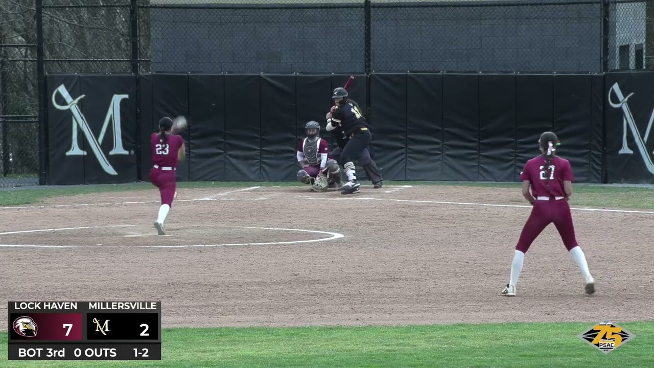 Highlights: Millersville Softball vs. Lock Haven DH (March 20, 2026)