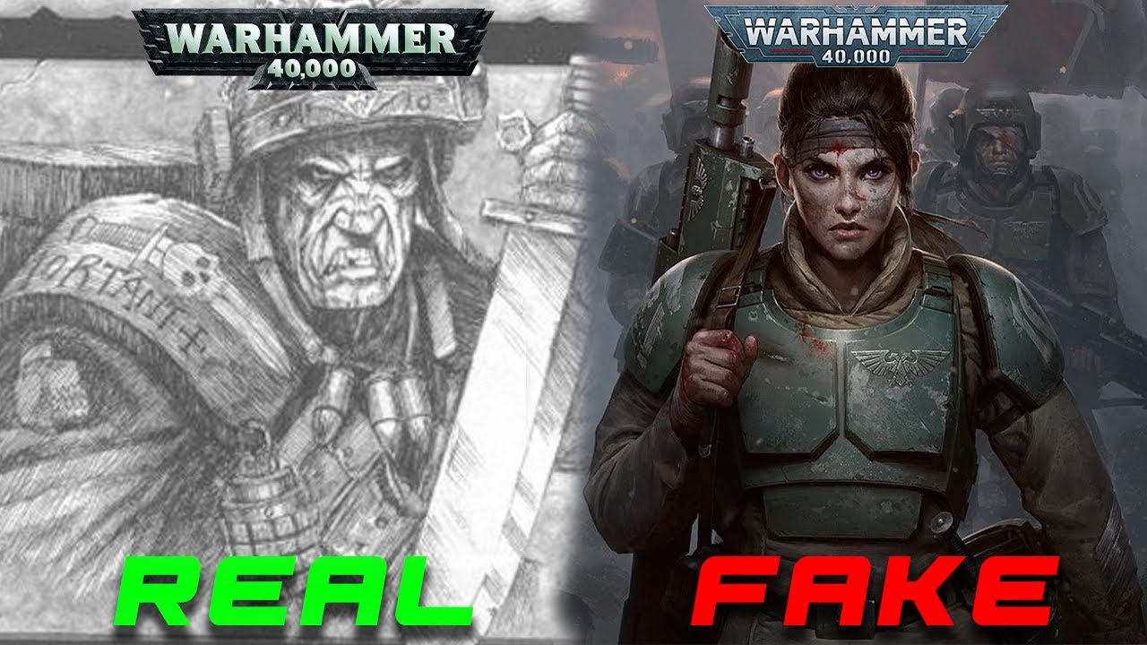 Imperial Guard females don't exist in 40k!