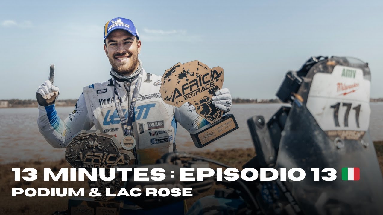 AFRICA ECO RACE 2026 | 13 MINUTI : LAC ROSE & PODIUM 🇮🇹