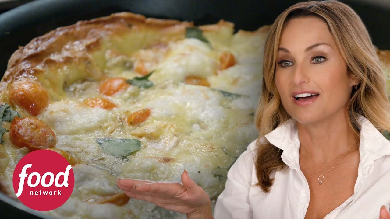 ¿Cómo hacer una frittata de trucha ahumada? | A gusto con Giada | Food Network Latinoamérica