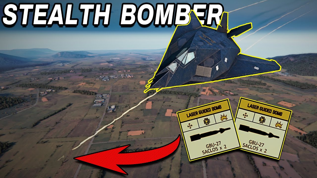 I did precision Bombing with a Stealth Bomber in WARNO