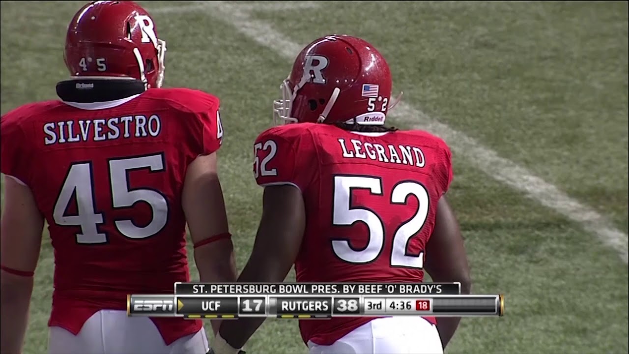 Rutgers Football: Eric LeGrand #52 Highlights