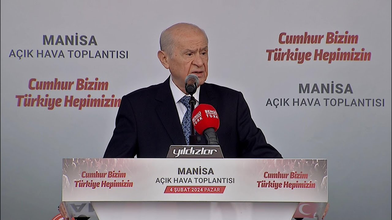‘‘Cumhur Bizim Türkiye Hepimizin’’ Manisa Mitingi