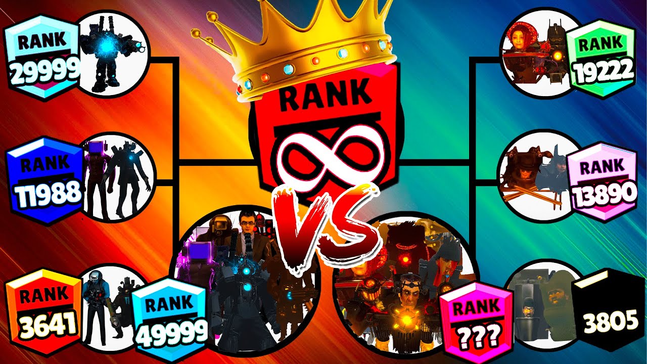Турнир Skibidi Toilet Brawl Stars по повышению ранга | UPGR TITAN CAMERAMAN 2.0 SQUAD против G-MA...