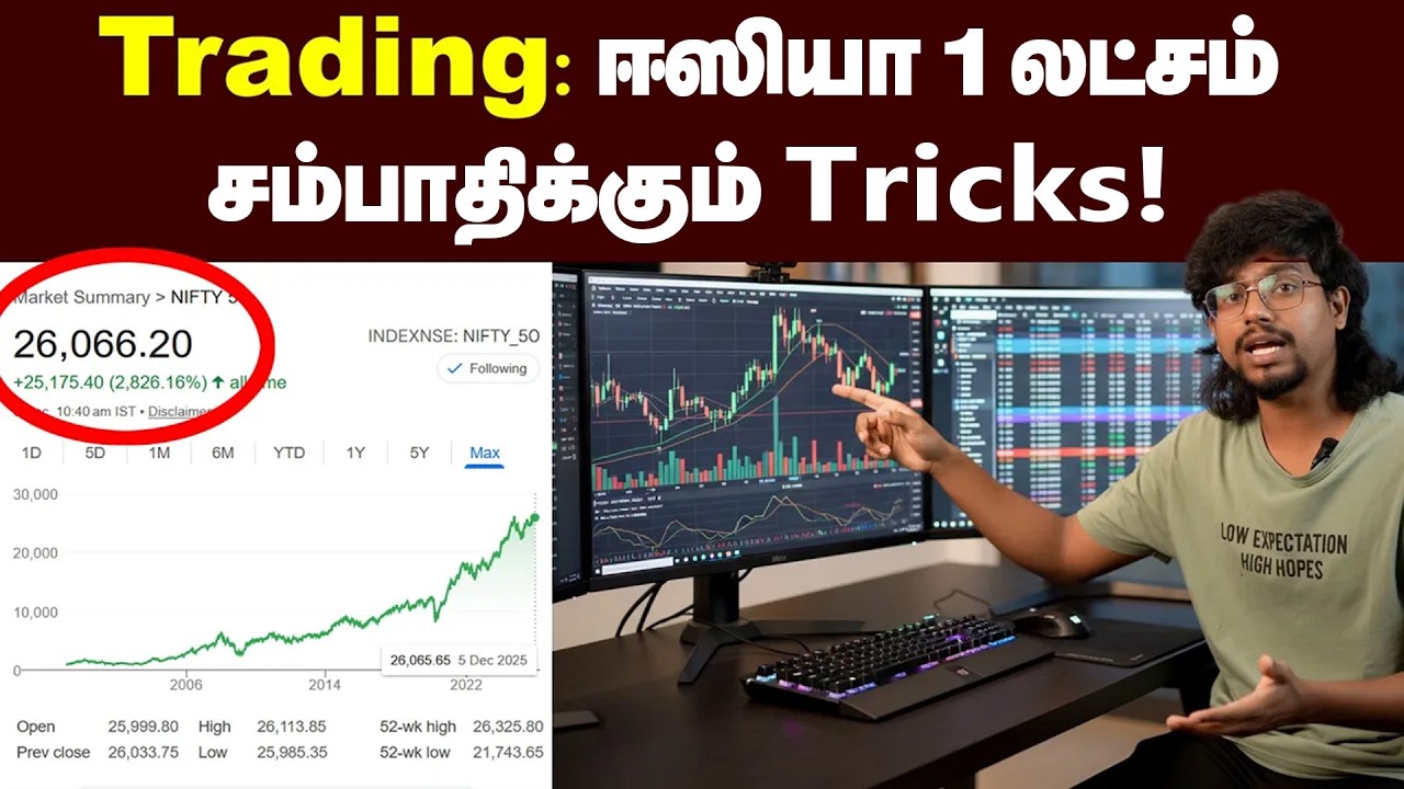 எப்படி? குறைச்ச காலத்திலே லட்ச லட்சமா சம்பாதிக்கலாம்னு சொல்லுவாங்க |Trading simple explanation