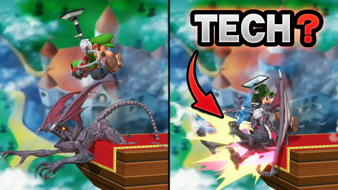 Can You TECH Luigi's Down Throw? [SMASH REVIEW #46]