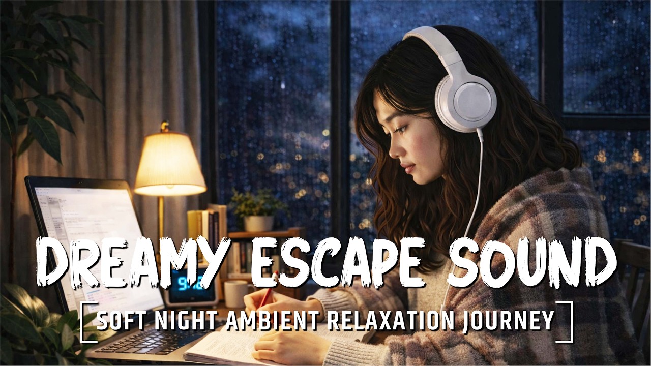 Dreamy Escape Sound Gleam, Firefly & Siren | Soft Night Ambient Relaxation Journey