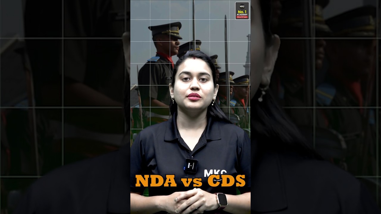 NDA vs CDS: Which is Better for You? #nda #cds #defenceexams #indianarmy