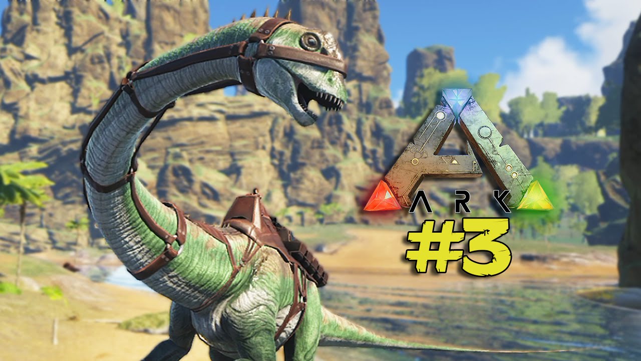 Ark Survival Evolved #3 Prezivljavanje - Novi Dinosaurus Diplodocus