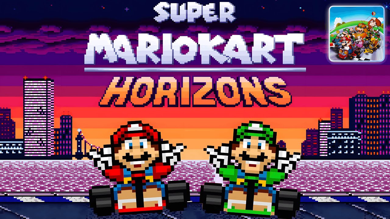 ⭐ Super Mario Kart - Horizons (2 Player)