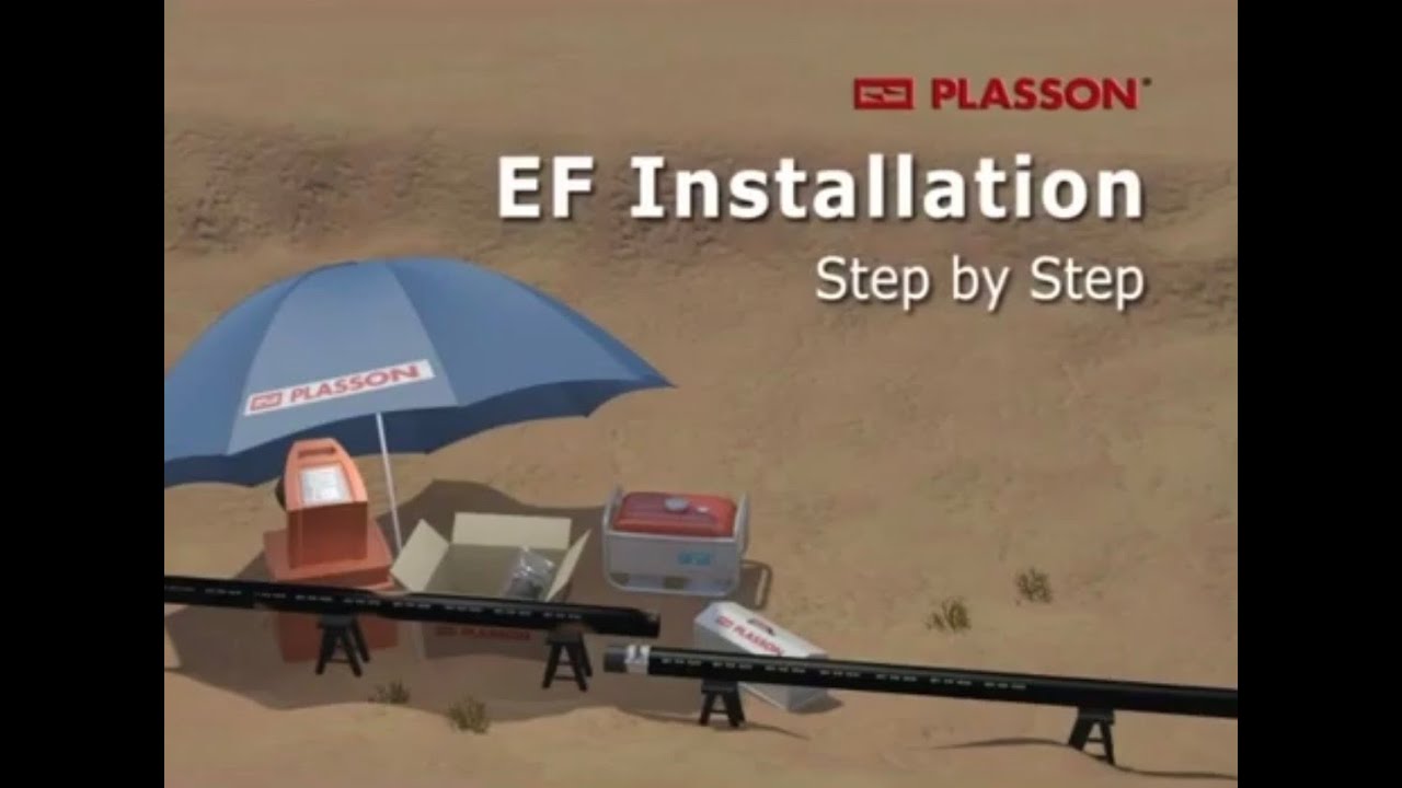 Elettrofusione passo per passo con PLASSON (in Italiano)