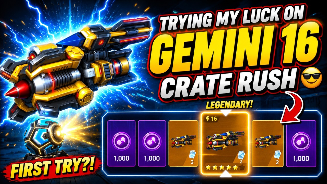 ARE THESE NEW CRATE RUSHES ACTUALLY WORTH IT?! 😱 | Gemini 16 😏 | Repeater 10 🤔 | Mech Arena
