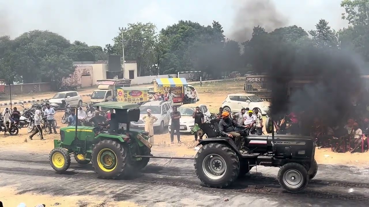 HMT 5911 Vs John Deere 5310 Tractor Tochan (P1)😱😱😱😱😱😱