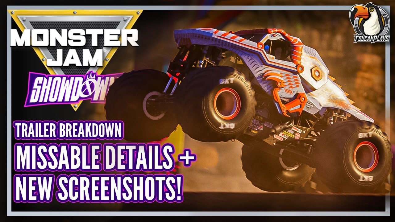 Monster Jam Showdown: НОВЫЕ кадры и кроссовер с Fortnite?