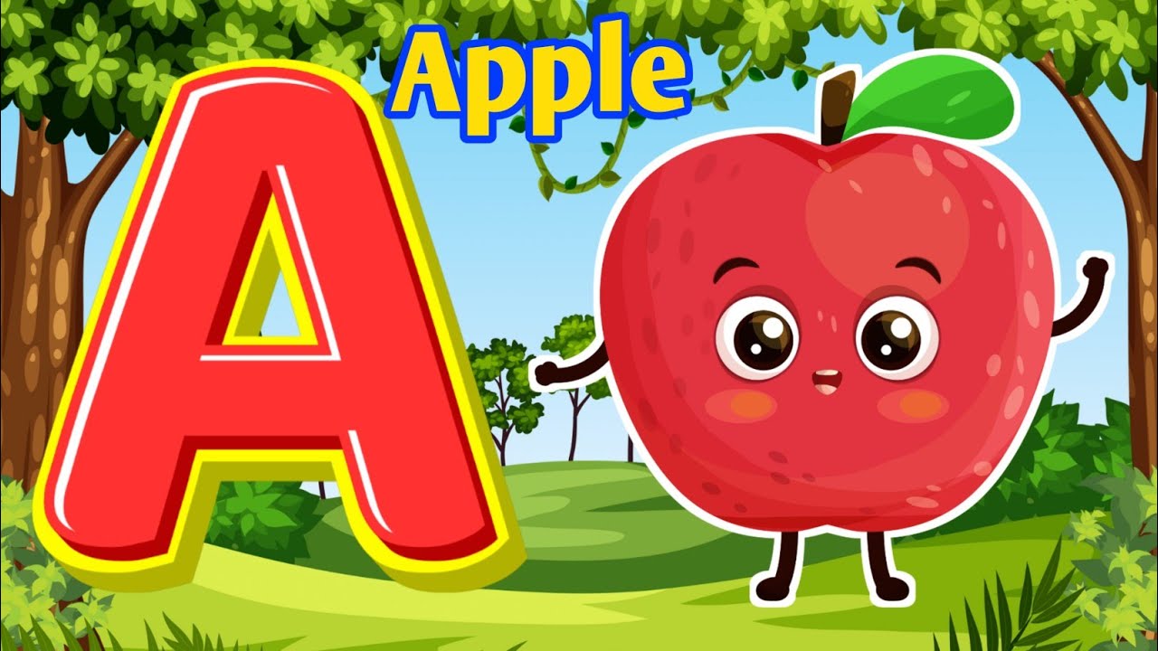 ABC Rhymes for Toddlers |A to Z ABC Phonics Song for Kids | Phonics Fun with A for Apple #kidssongs 
