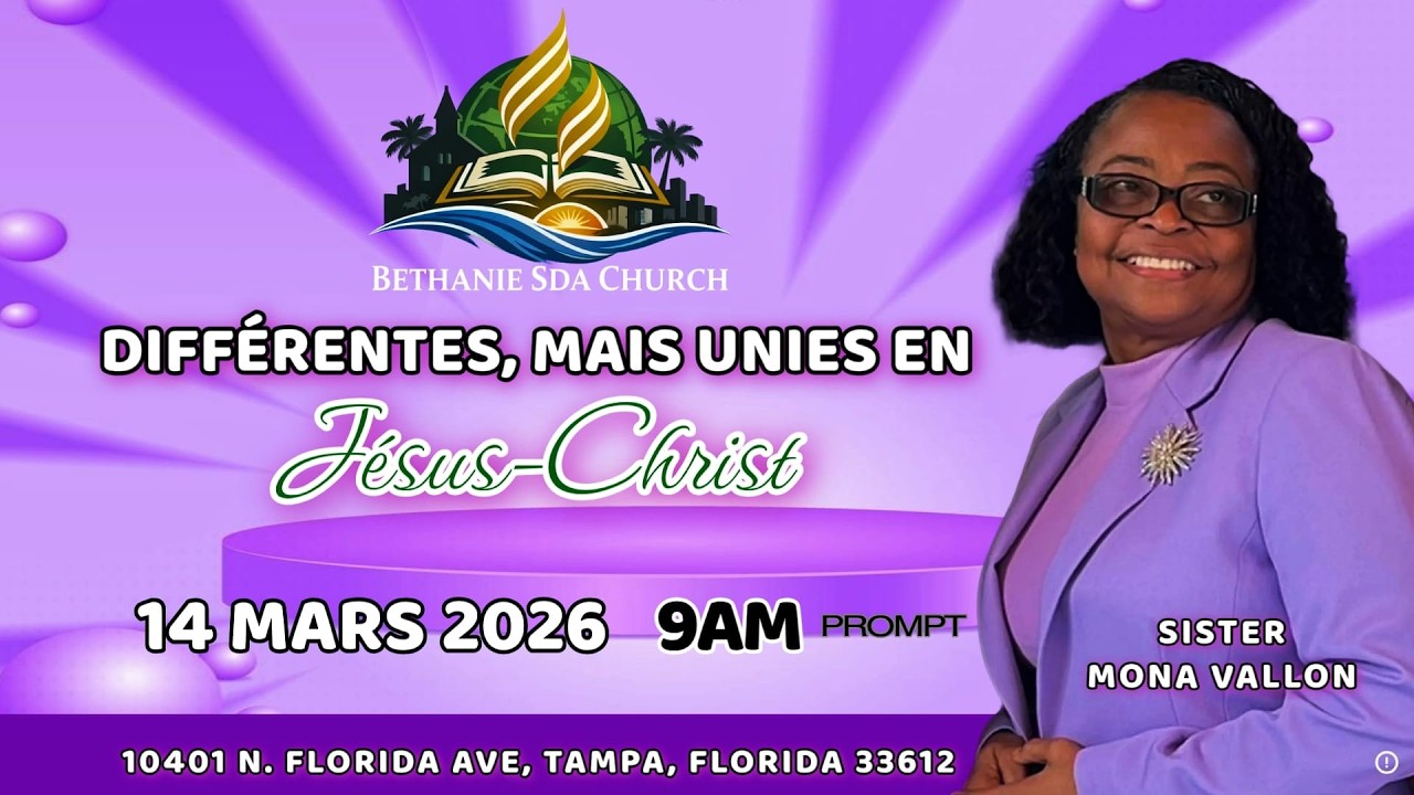 DIFFERENTES, MAIS UNIES EN JESUS-CHRIST | SISTER. MONA VALLON