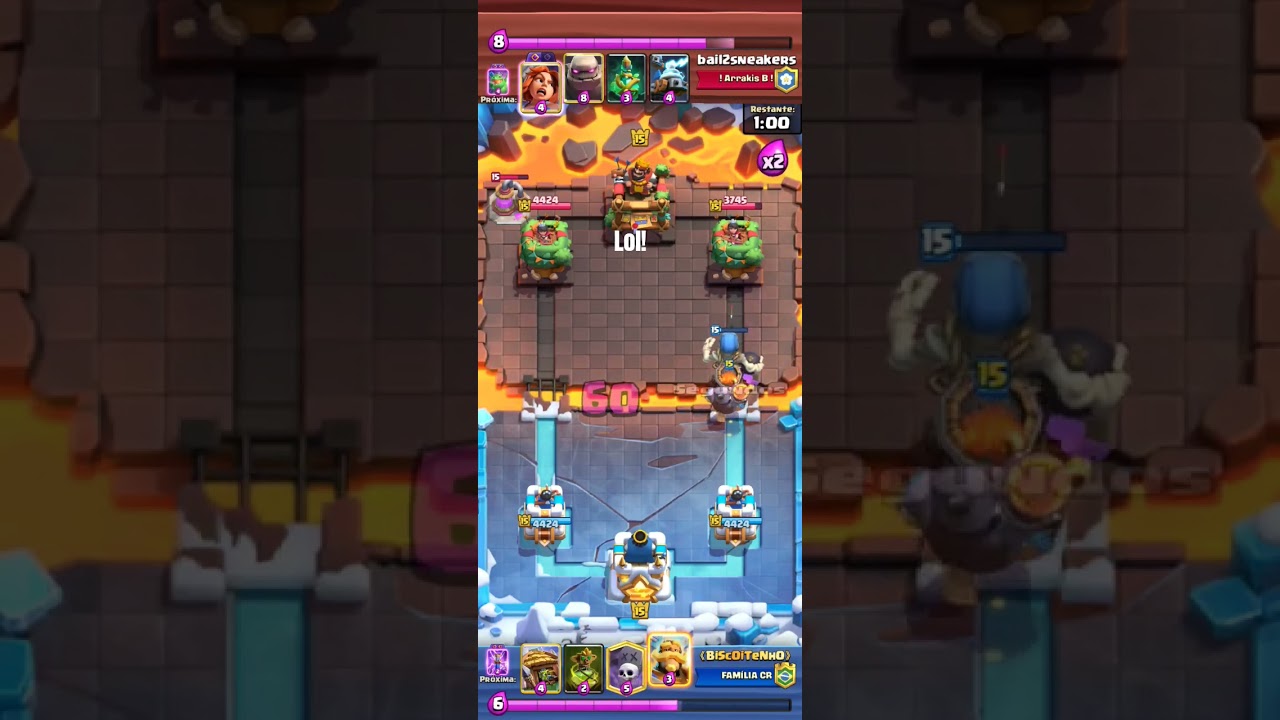 Here, the golem deck is having a bad time. 